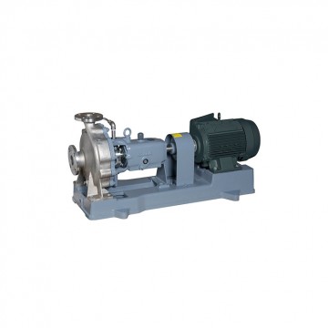 Single stage, end suction, foot support process pump